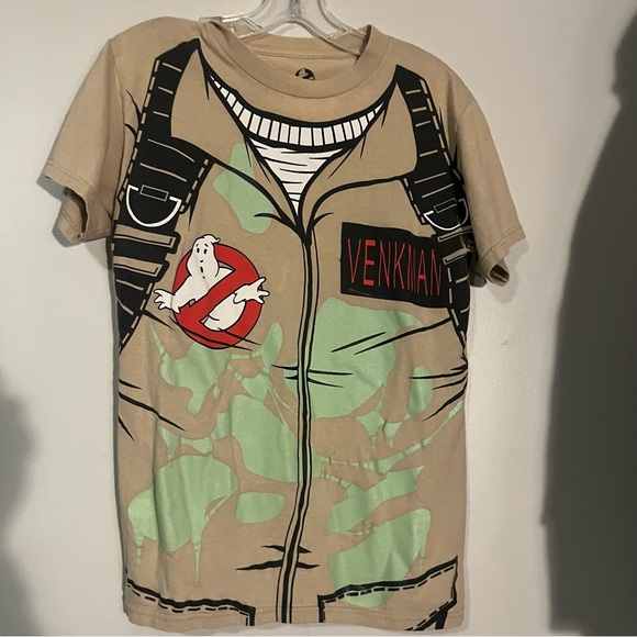 Ghostbusters Venkman Graphic Tee Glows in the Dark Mens Size Small RARE - Picture 6 of 11